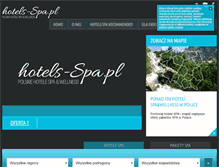 Tablet Screenshot of hotels-spa.pl